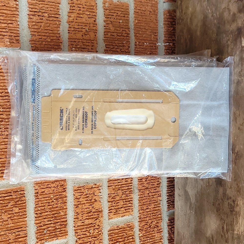 ORECK XL3, XL5, XL21, 2000, 3000, 4000, 8000 and 9000 series vacuum bags